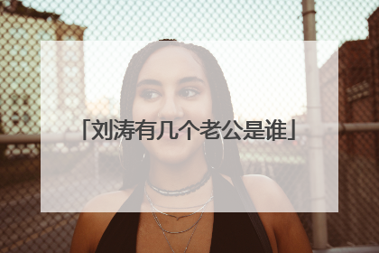 刘涛有几个老公是谁