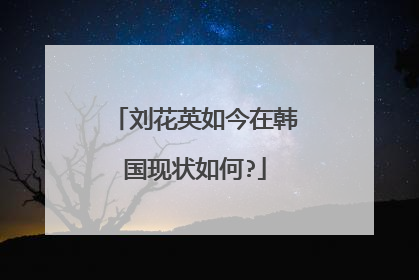 刘花英如今在韩国现状如何?