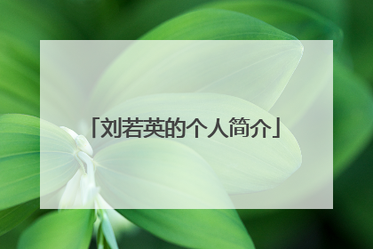 刘若英的个人简介