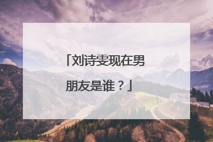 刘诗雯现在男朋友是谁？