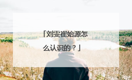 刘雯崔始源怎么认识的?