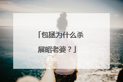 包拯为什么杀展昭老婆？