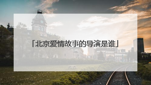 北京爱情故事的导演是谁