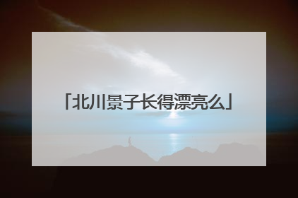 北川景子长得漂亮么