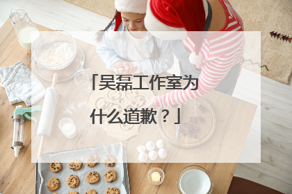 吴磊工作室为什么道歉?