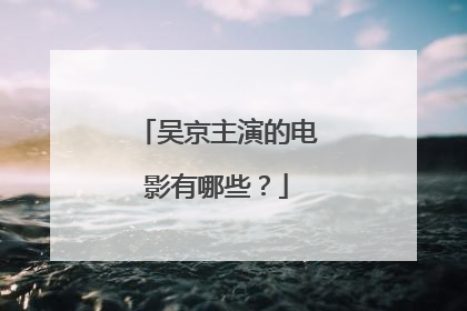 吴京主演的电影有哪些？