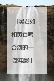 吴君如和黄百鸣合演的一部电影