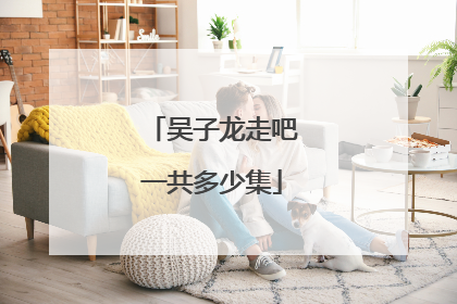 吴子龙走吧一共多少集