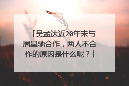 吴孟达近20年未与周星驰合作，两人不合作的原因是什么呢？