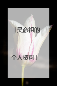 吴彦祖的个人资料