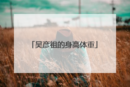 吴彦祖的身高体重
