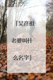 吴彦祖老婆叫什么名字