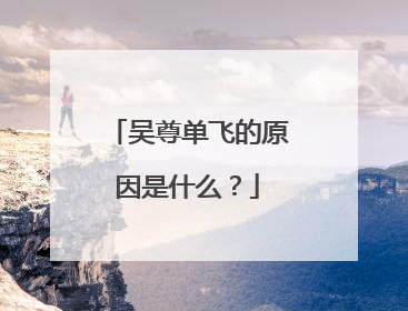 吴尊单飞的原因是什么？