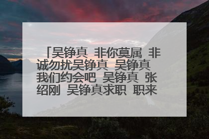 吴铮真 非你莫属 非诚勿扰吴铮真 吴铮真 我们约会吧 吴铮真 张绍刚 吴铮真求职 职来职往吴铮真 吴铮真