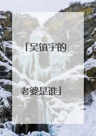 吴镇宇的老婆是谁