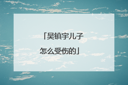 吴镇宇儿子怎么受伤的