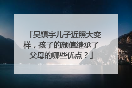 吴镇宇儿子近照大变样，孩子的颜值继承了父母的哪些优点？