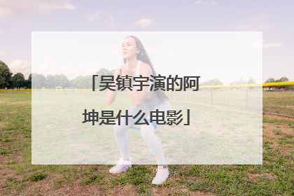 吴镇宇演的阿坤是什么电影