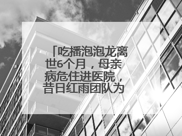 吃播泡泡龙离世6个月,母亲病危住进医院,昔日红雨团队为何不见踪影?