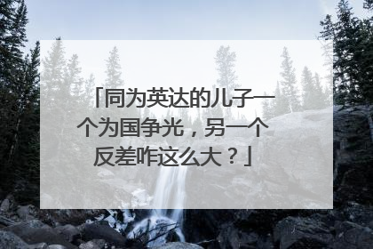 同为英达的儿子一个为国争光,另一个反差咋这么大?