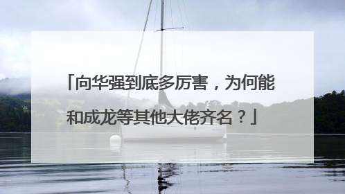 向华强到底多厉害,为何能和成龙等其他大佬齐名?