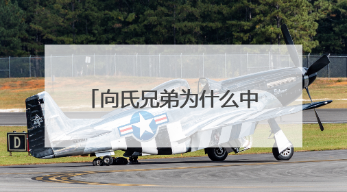 向氏兄弟为什么中央不来剿灭他们