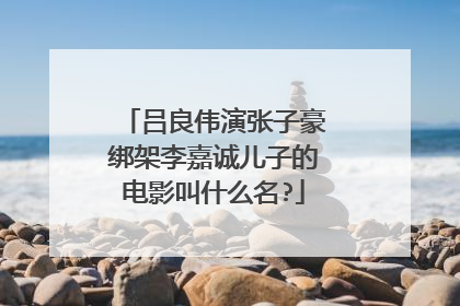 吕良伟演张子豪绑架李嘉诚儿子的电影叫什么名?