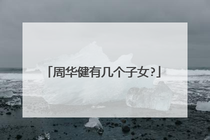 周华健有几个子女?