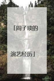 周子琰的演艺经历