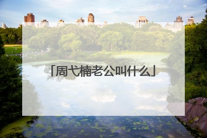 周弋楠老公叫什么