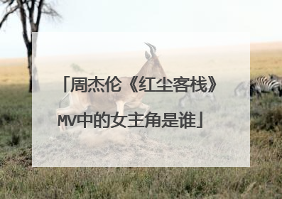 周杰伦《红尘客栈》MV中的女主角是谁