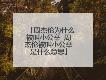 周杰伦为什么被叫小公举 周杰伦被叫小公举是什么意思