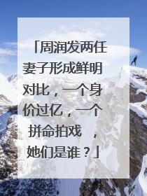 周润发两任妻子形成鲜明对比,一个身价过亿,一个拼命拍戏 ,她们是谁?
