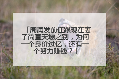 周润发前任跟现在妻子简直天壤之别,为何一个身价过亿,还有一个努力赚钱?