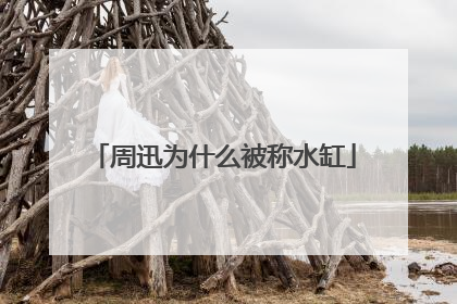 周迅为什么被称水缸