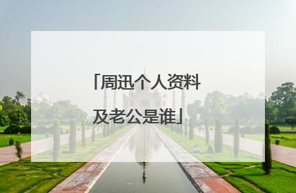 周迅个人资料及老公是谁