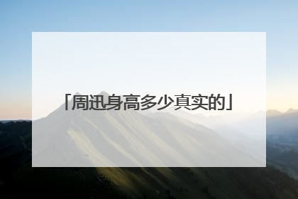 周迅身高多少真实的