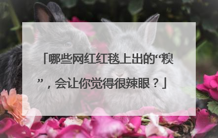 哪些网红红毯上出的“糗”，会让你觉得很辣眼？