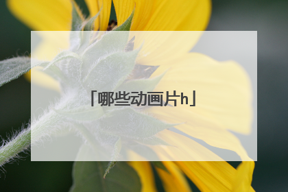 哪些动画片h
