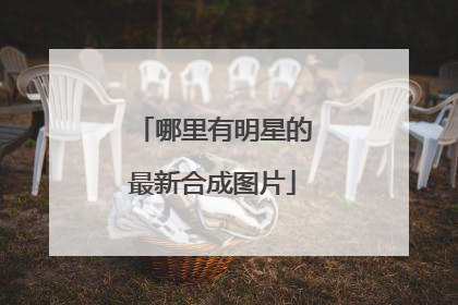 哪里有明星的最新合成图片
