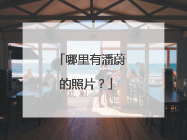 哪里有潘蔚的照片？