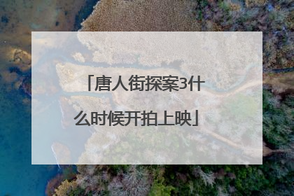 唐人街探案3什么时候开拍上映