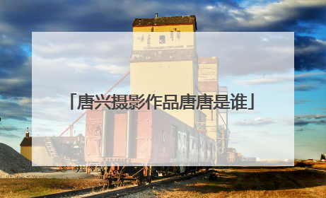 唐兴摄影作品唐唐是谁