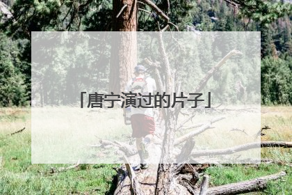 唐宁演过的片子