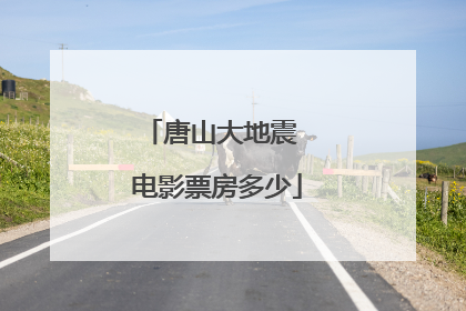 唐山大地震 电影票房多少