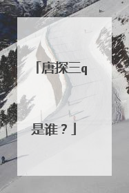 唐探三q是谁？