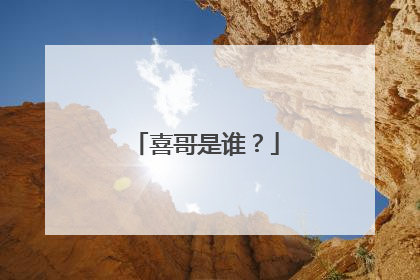 喜哥是谁?