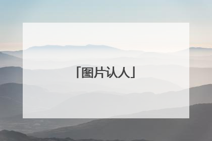 图片认人