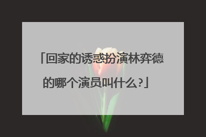 回家的诱惑扮演林弈德的哪个演员叫什么?