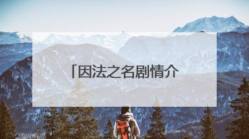 因法之名剧情介绍（因法之名大结局是什么）